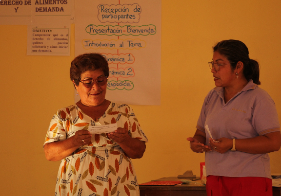 Actividad comunitaria de La Casa de la Mujer